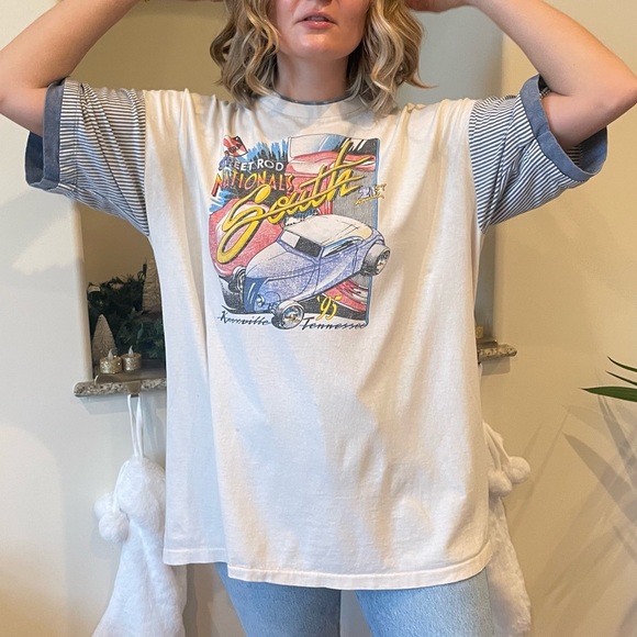 Vintage NSRA Street rod nationals graphic tee - Picture 2 of 6